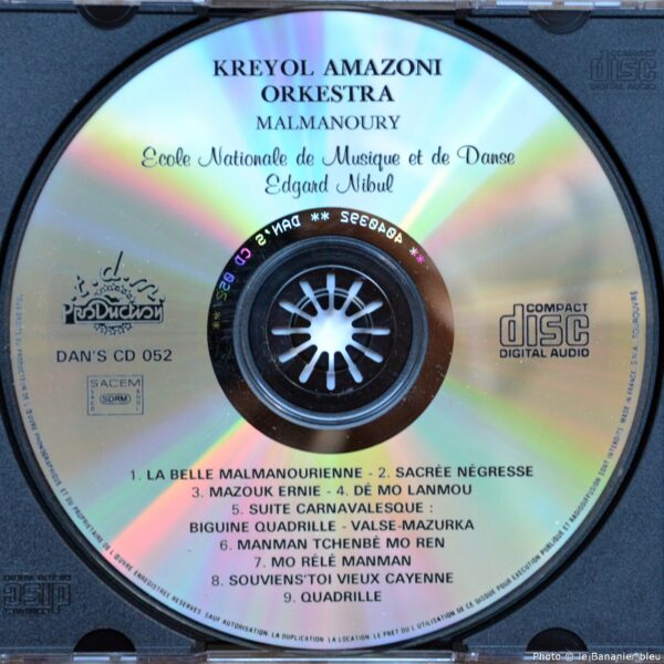 Malmanoury (Kreyol Amazoni Orkestra / 1990) – Image 2